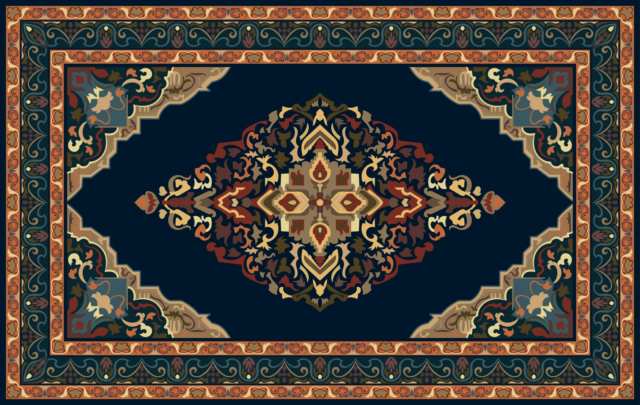 Eastern carpet pattern